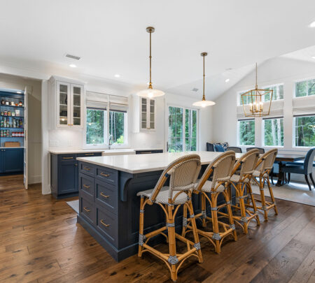 kitchen island with seating