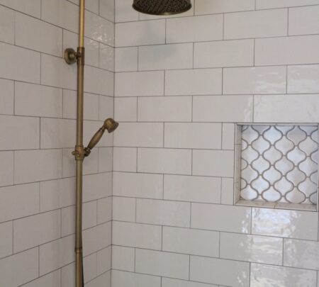 shower fixtures detail