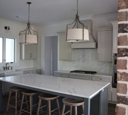 kitchen island with seating